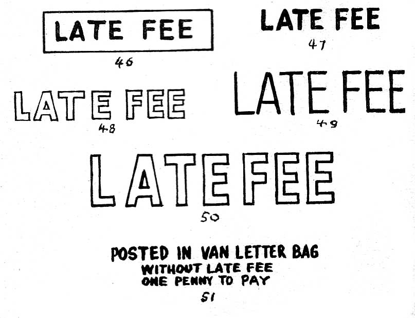 late fee